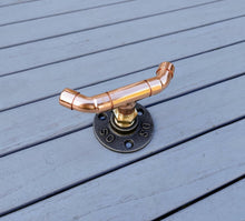 Load image into Gallery viewer, 4 Piece Copper Pipe Bathroom Set