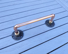 Load image into Gallery viewer, 4 Piece Copper Pipe Bathroom Set