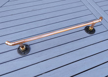 Load image into Gallery viewer, 4 Piece Copper Pipe Bathroom Set