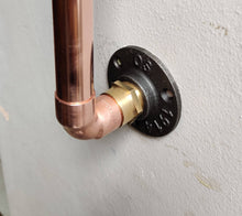 Load image into Gallery viewer, 22mm Copper Pipe Double Toilet Roll Holder