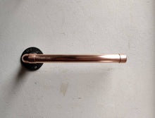 Load image into Gallery viewer, 22mm Copper Pipe Double Toilet Roll Holder