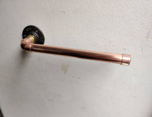 Load image into Gallery viewer, 22mm Copper Pipe Double Toilet Roll Holder