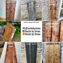 Load image into Gallery viewer, Compact Rustic Shelf & Industrial Copper Pipe Shelf Brackets