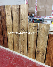 Load image into Gallery viewer, Coloured Rustic Shelves| Reclaimed Boards| Scaffold| Rustic