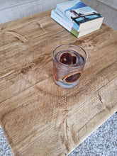 Load image into Gallery viewer, Chunky Rustic Coffee Table, with Steel Hairpin Legs