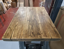 Load image into Gallery viewer, Chunky Rustic Rectangular Coffee Table, with Steel Hairpin Legs