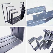 Load image into Gallery viewer, Chunky Rustic Rectangular Coffee Table, with Steel Hairpin Legs