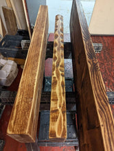 Load image into Gallery viewer, Chunky Coloured Scaffold Shelves| Reclaimed Wood| Boards| Live Edge