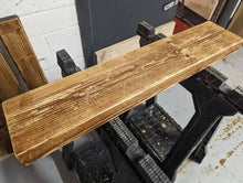 Load image into Gallery viewer, Chunky Coloured Scaffold Shelves| Reclaimed Wood| Boards| Live Edge