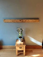 Load image into Gallery viewer, Chunky Rustic Fireplace Mantel | Reclaimed Wood | Scaffold | Boards | Scandinavian Redwood