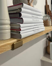 Load image into Gallery viewer, Coloured Raw Steel Shelf Brackets