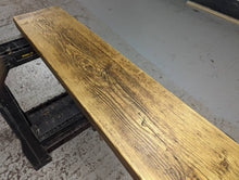 Load image into Gallery viewer, Chunky Coloured Scaffold Shelves| Reclaimed Wood| Boards| Live Edge