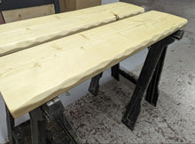 Load image into Gallery viewer, Live Edge Rustic Window Sills | Reclaimed Wood | Window Ledge Shelf | Farmhouse Decor | Wood Shelf | Home Accents |