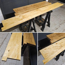 Load image into Gallery viewer, Rustic Window Sills, with Corner Notches | Reclaimed Wood | Window Ledge Shelf | Farmhouse Decor | Wood Display Stand | Bathroom Sill |