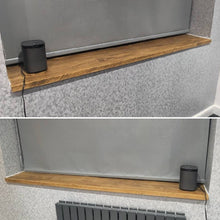 Load image into Gallery viewer, Rustic Window Sills | Reclaimed Wood | Window Ledge Shelf | Farmhouse Decor | Wood Display Stand | Bathroom Sill | Plant Stand