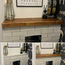 Load image into Gallery viewer, Rustic Window Sills, with Front Lip | Window Ledge Shelf | Farmhouse Decor | Wood Display Stand | Bathroom Sill | Plant Stand