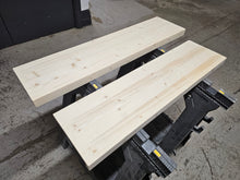 Load image into Gallery viewer, Plain Thin Rustic Window Sills, with Front Lip | Window Ledge Shelf | Farmhouse Decor | Wood Display Stand | Bathroom Sill | Plant Stand