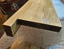 Load image into Gallery viewer, Rustic Window Sills, with Front Lip & Corner Notches | Window Ledge Shelf | Farmhouse Decor | Wood Display Stand | Bathroom Sill | Pot Stand