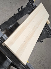 Load image into Gallery viewer, Plain Thin Rustic Window Sills, with Front Lip | Window Ledge Shelf | Farmhouse Decor | Wood Display Stand | Bathroom Sill | Plant Stand