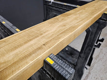 Load image into Gallery viewer, Thin Window Sills, with Front Lip & Corner Notches | Window Ledge Shelf | Farmhouse Decor | Wood Display Stand | Bathroom Sill | Rustic