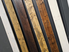 Load image into Gallery viewer, Coloured/ Stained Pallet Boards | Upcycling Pallet Wood | Rustic Cladding | Eco Friendly Decor | Reclaimed Wood