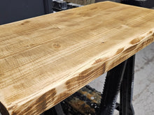 Load image into Gallery viewer, Live Edge Rustic Window Sills, with Front Lip | Window Ledge Shelf | Farmhouse Decor | Wood Display Stand | Bathroom Sill | Plant Stand