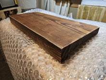 Load image into Gallery viewer, Rustic Cupboard Top, with Front Lip | Rustic Cupboard Top | Tabletop | Reclaimed Wood | Farmhouse Decor | Kitchen Shelving | Cupboards