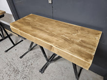 Load image into Gallery viewer, Rustic Cupboard Top, with Front Lip | Rustic Cupboard Top | Tabletop | Reclaimed Wood | Farmhouse Decor | Kitchen Shelving | Cupboards