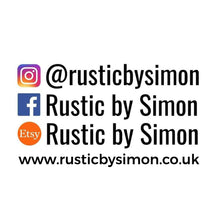 Load image into Gallery viewer, Rustic Shelf & Copper/ Chrome Pipe Rail