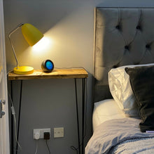 Load image into Gallery viewer, Rustic Console Table, with Steel Hairpin Legs