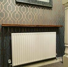 Load image into Gallery viewer, Rustic Console Table, with Steel Hairpin Legs