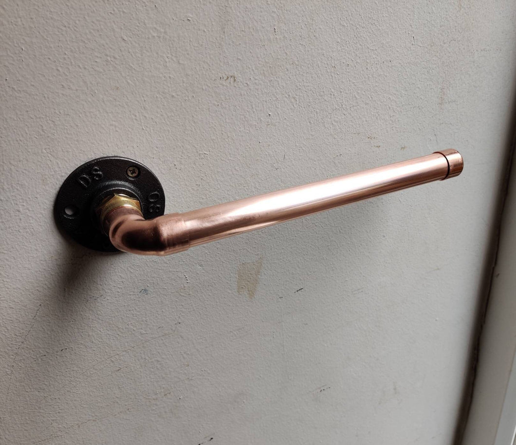 22mm Copper Pipe Double Toilet Roll Holder