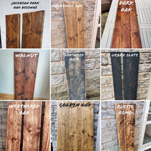 Load image into Gallery viewer, Plain Thin Rustic Window Sills, with Front Lip | Window Ledge Shelf | Farmhouse Decor | Wood Display Stand | Bathroom Sill | Plant Stand
