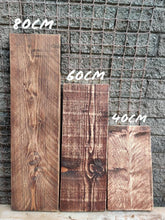 Load image into Gallery viewer, Chunky Rustic Side Tables, with Steel Hairpin Legs (Chunky Reclaimed Wood)
