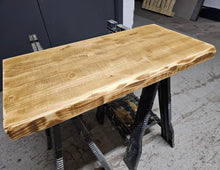 Load image into Gallery viewer, Live Edge Rustic Window Sills, with Front Lip | Window Ledge Shelf | Farmhouse Decor | Wood Display Stand | Bathroom Sill | Plant Stand
