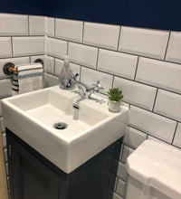Load image into Gallery viewer, Industrial Designed Chrome/ Copper Pipe Towel Rail &amp; Loo Roll Holder Set
